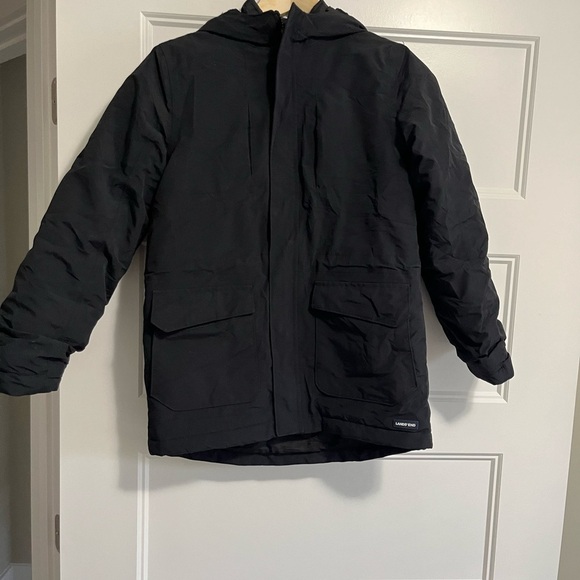 Lands' End Parka Jacket Boys Full Zip Hooded Lined Insulated Snow
Size: 10/12 - Picture 7 of 11